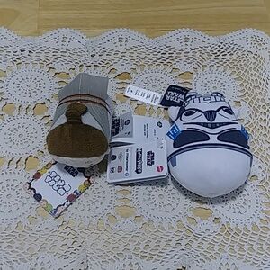 Star Wars Tsum Tsum Princess Leia and Storm Trooper Minis